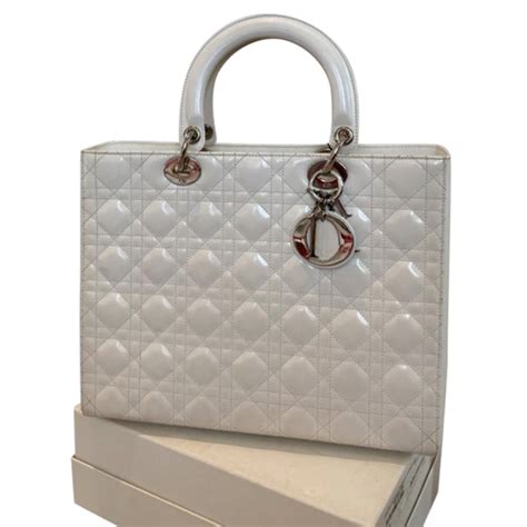 dior checkered bag cost|Dior white handbags.